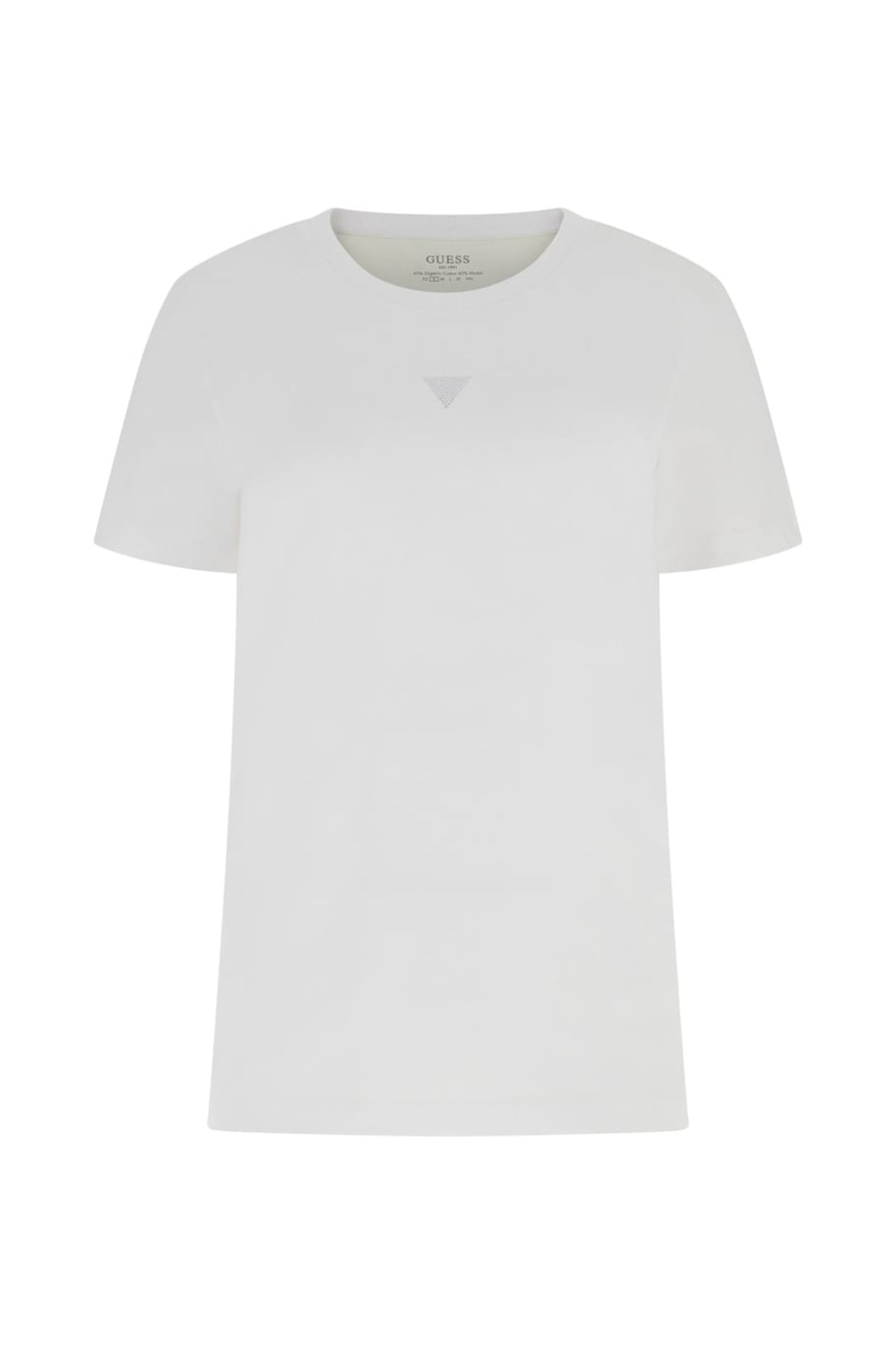 GUESS ECO CN SS BACK PRINT TEE PURE WHITE 6
