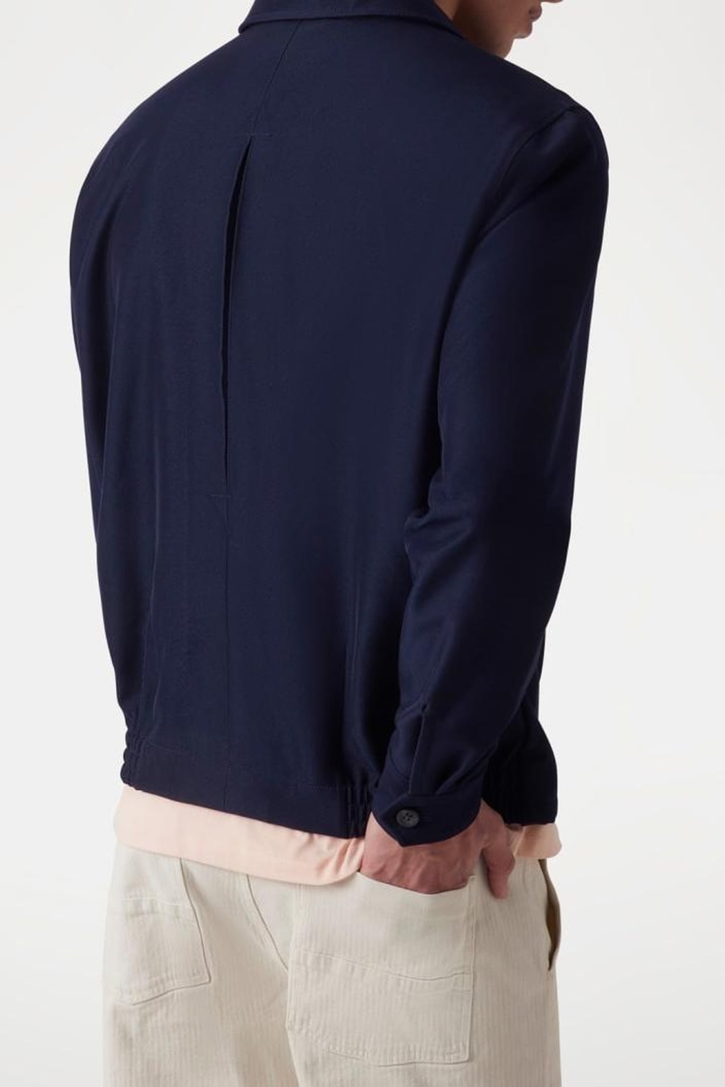 GUESS ECO FINE OVERSHIRT SMART BLUE 3