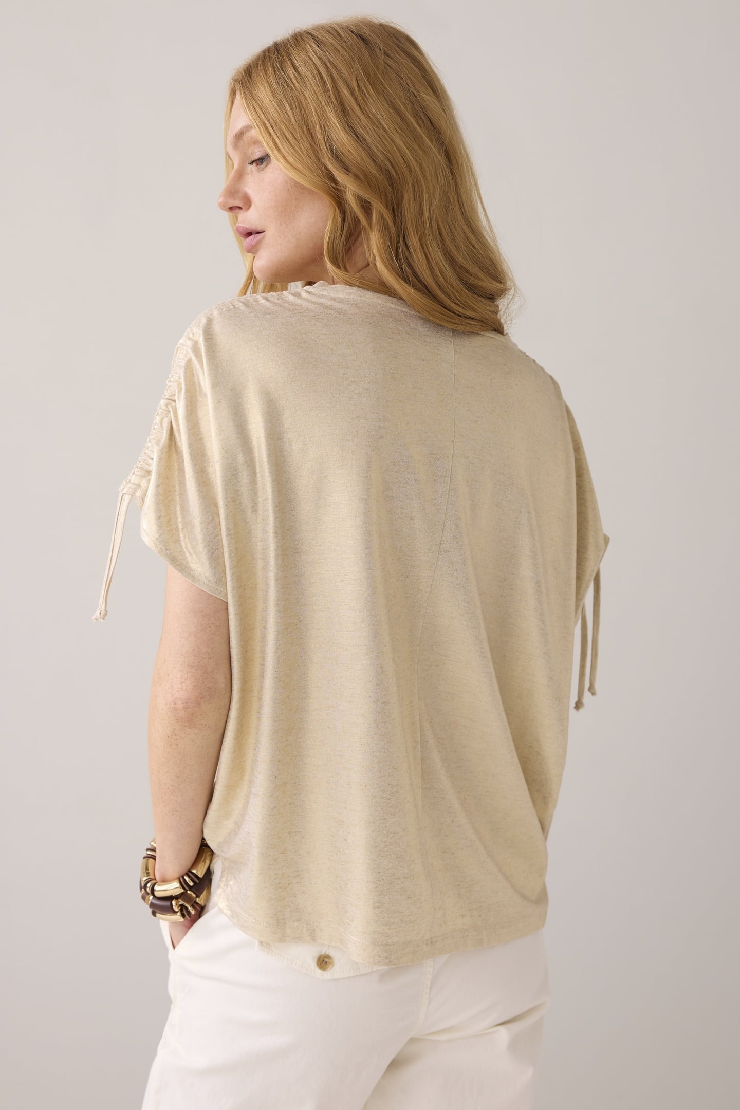 TOP COATED VISCOSE LINEN IVORY 3