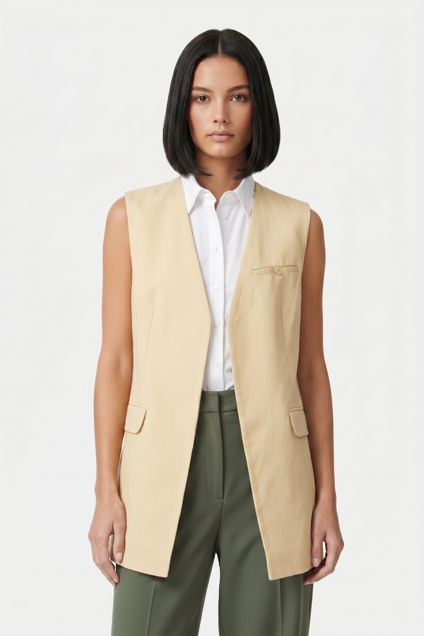 MUSTANG VEST YELLOW 1