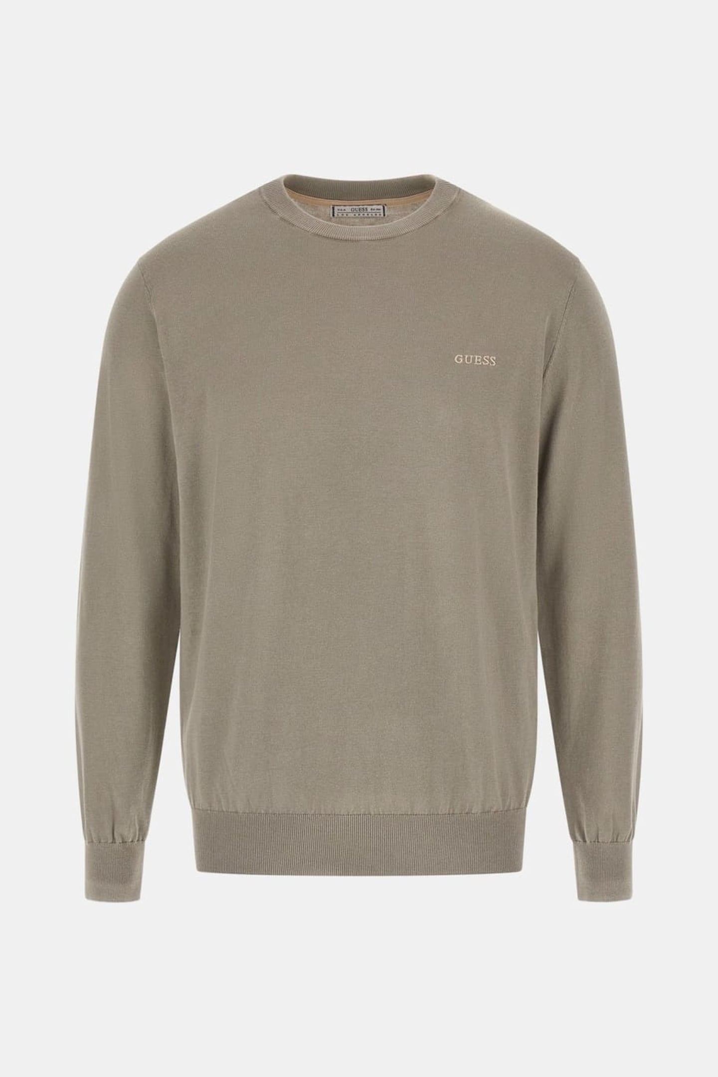 GUESS ECO CHESLEY WASHED LS CN SAGE PLANT 1