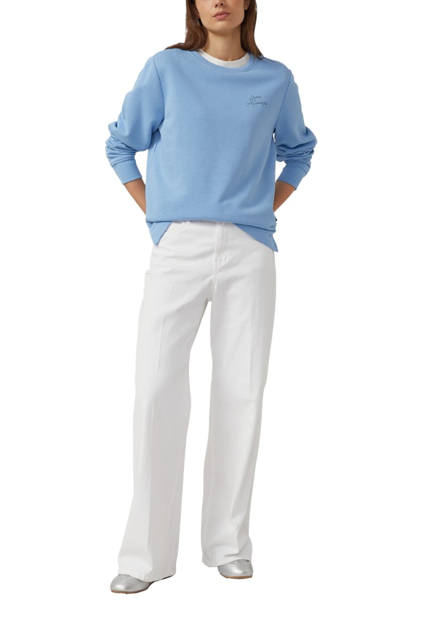 SWEATSHIRTS LIGHT BLUE 2