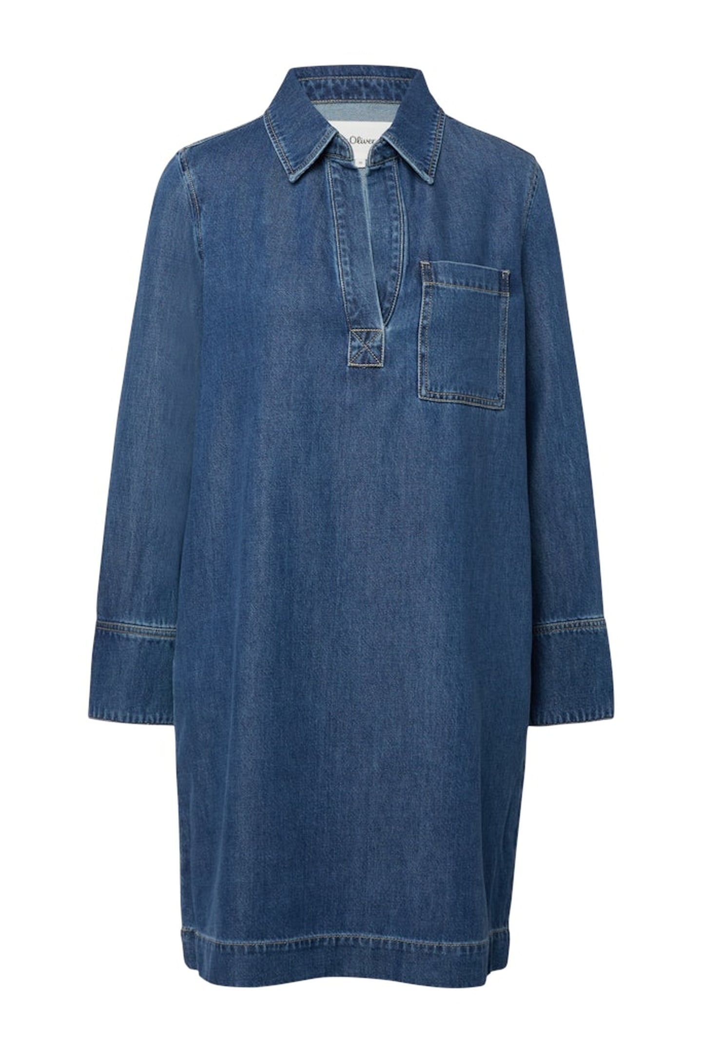 DRESSES BLUE DENIM 8