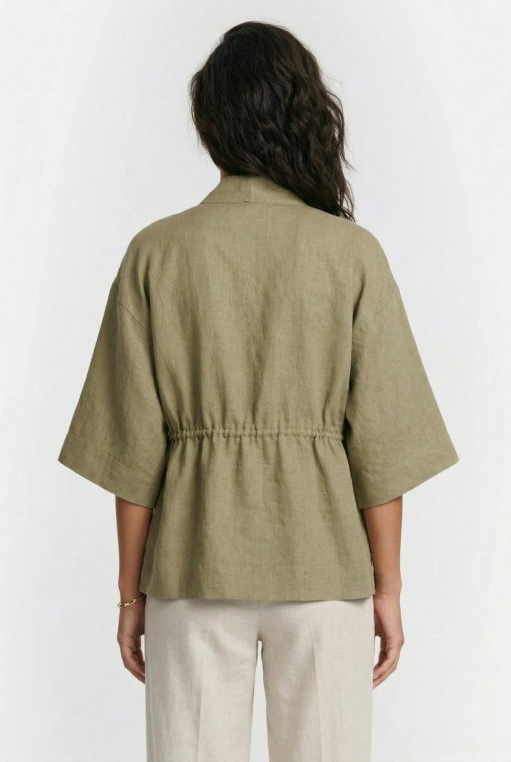 ZINNIA BLAZER KHAKI 2
