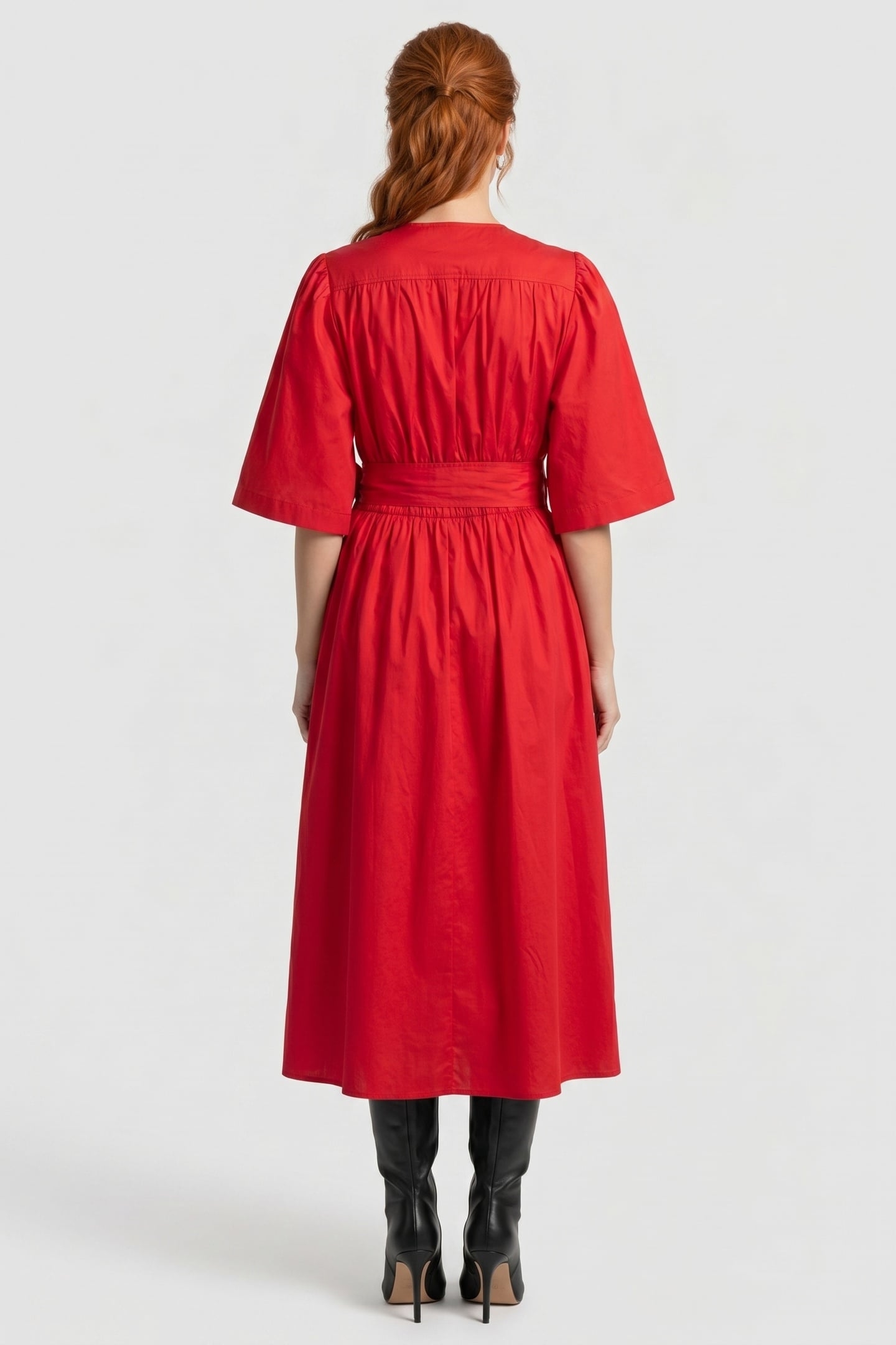 TRAVIS DRESS RED 2