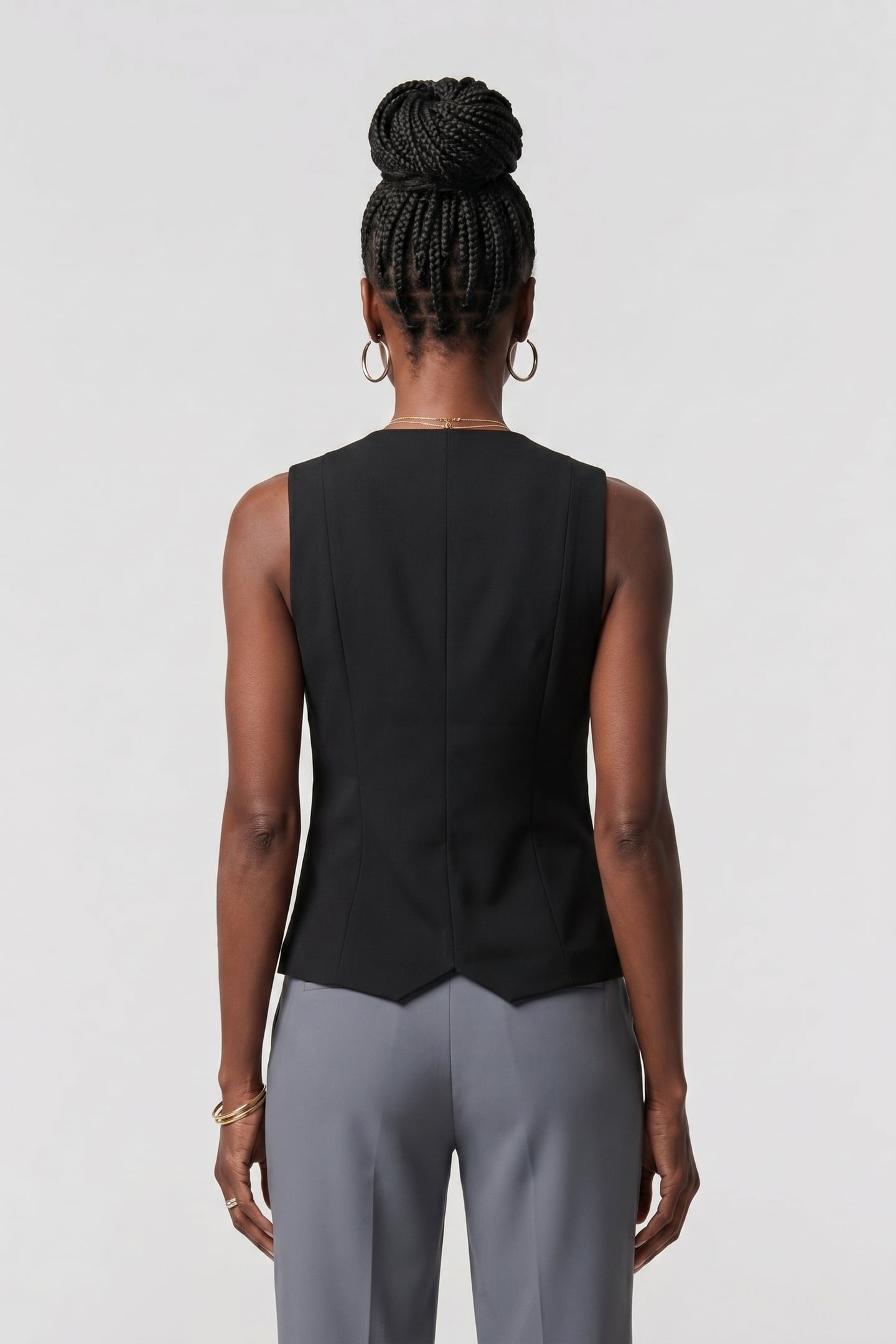 MARCIE WAISTCOAT BLACK 2