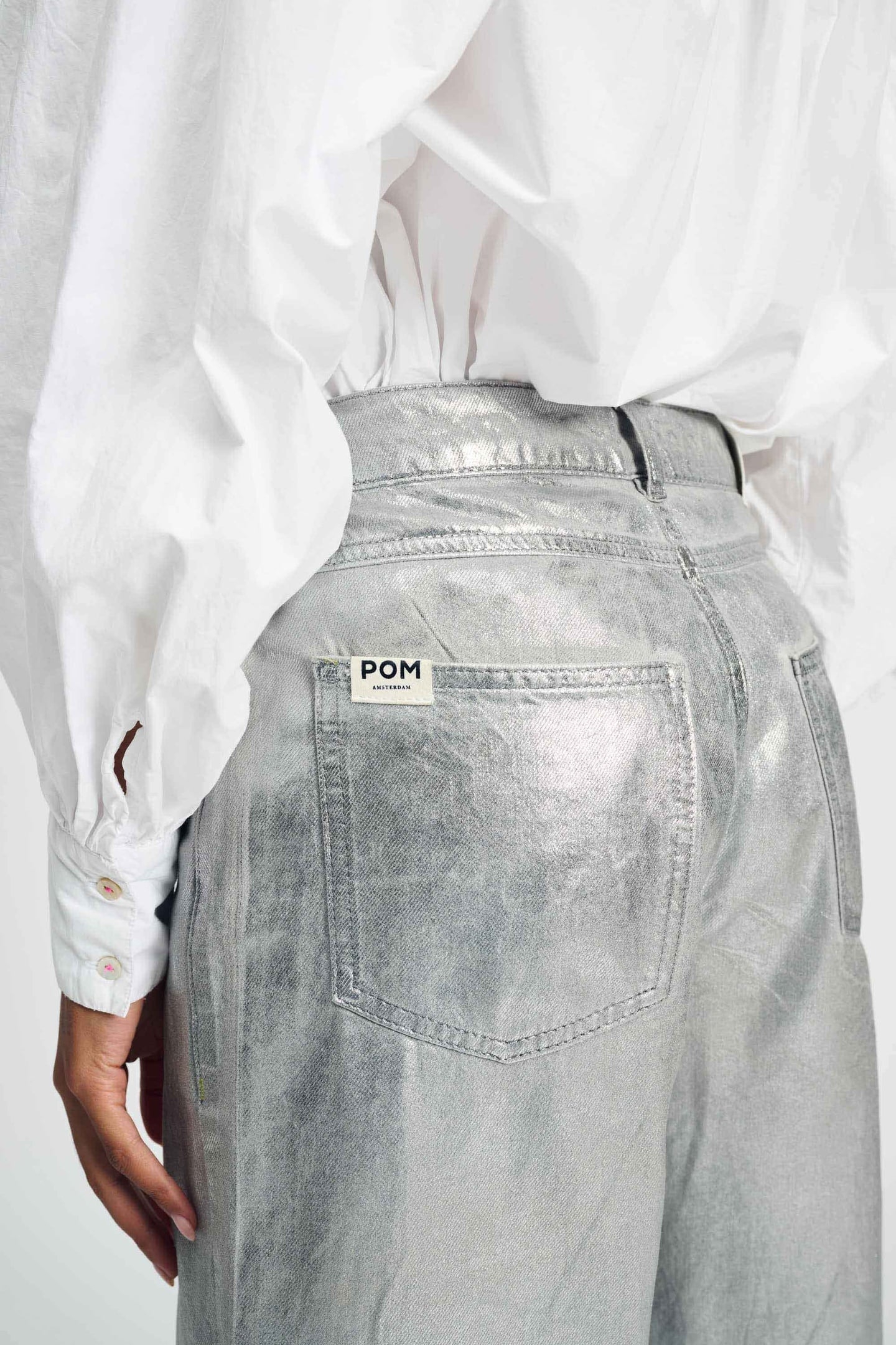 JEANS - SHIMMER DENIM GREY 4