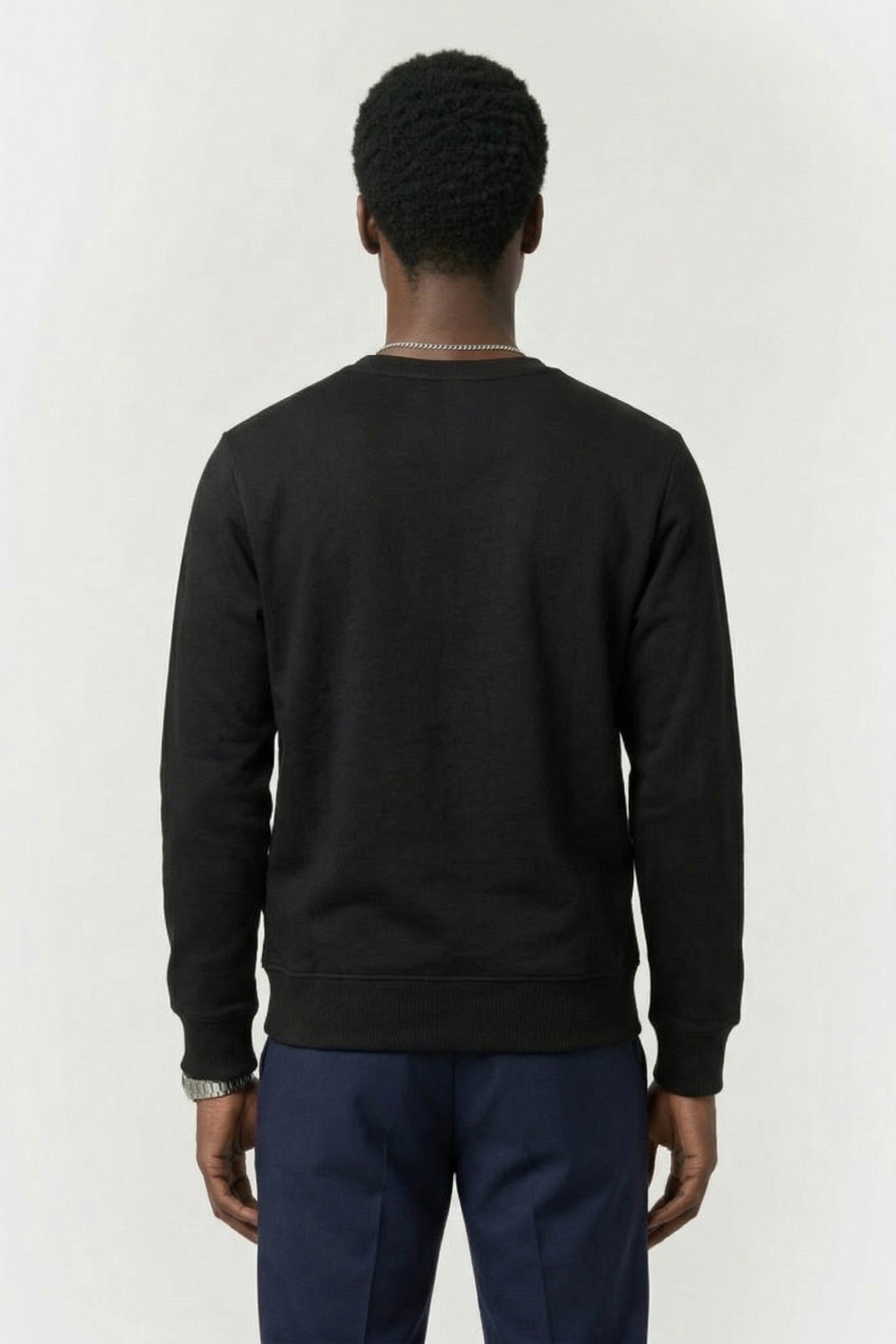 CORE CREW SWEAT L/S DK BLACK 2