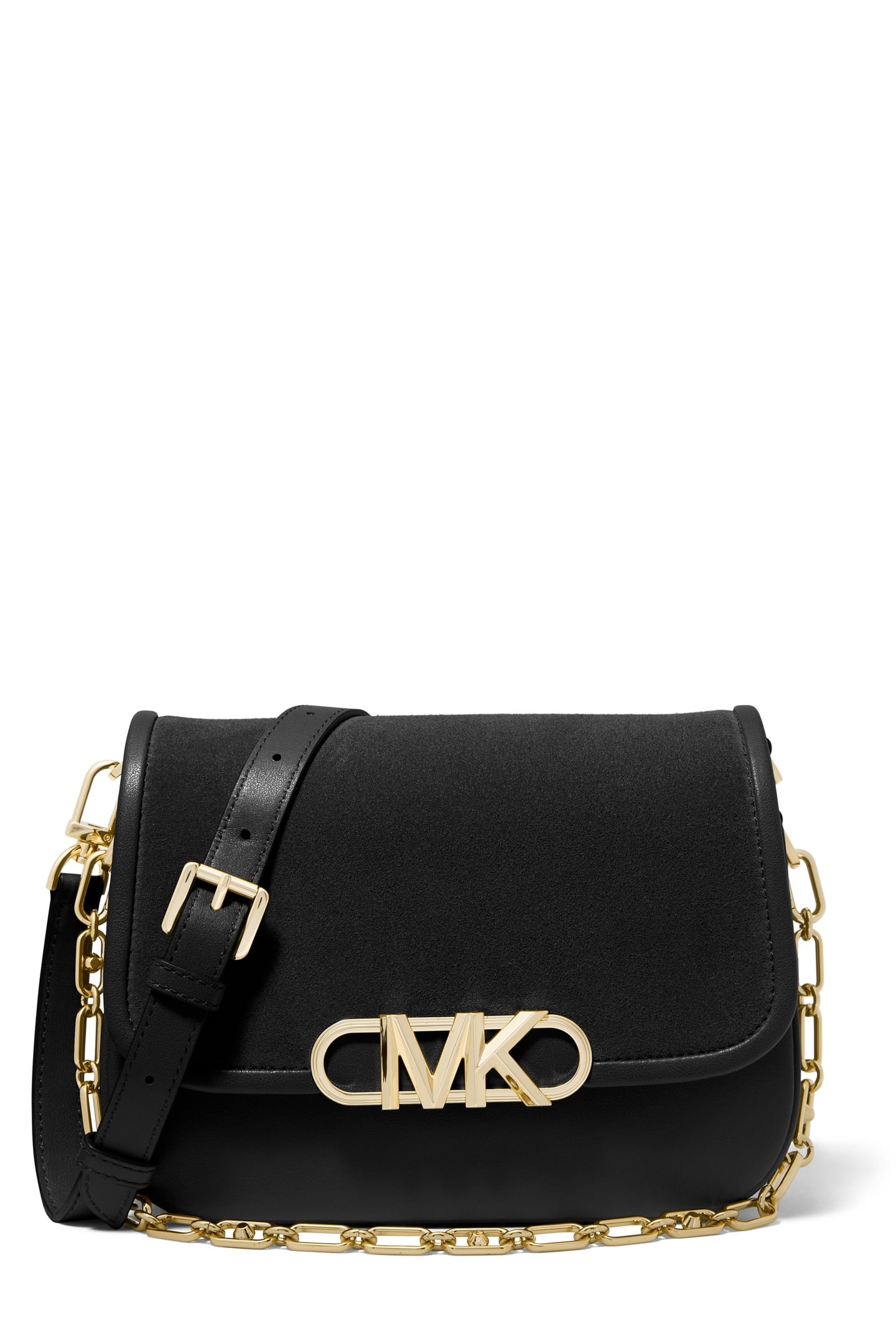 MEDIUM SADDLE MESSENGER BLACK 2