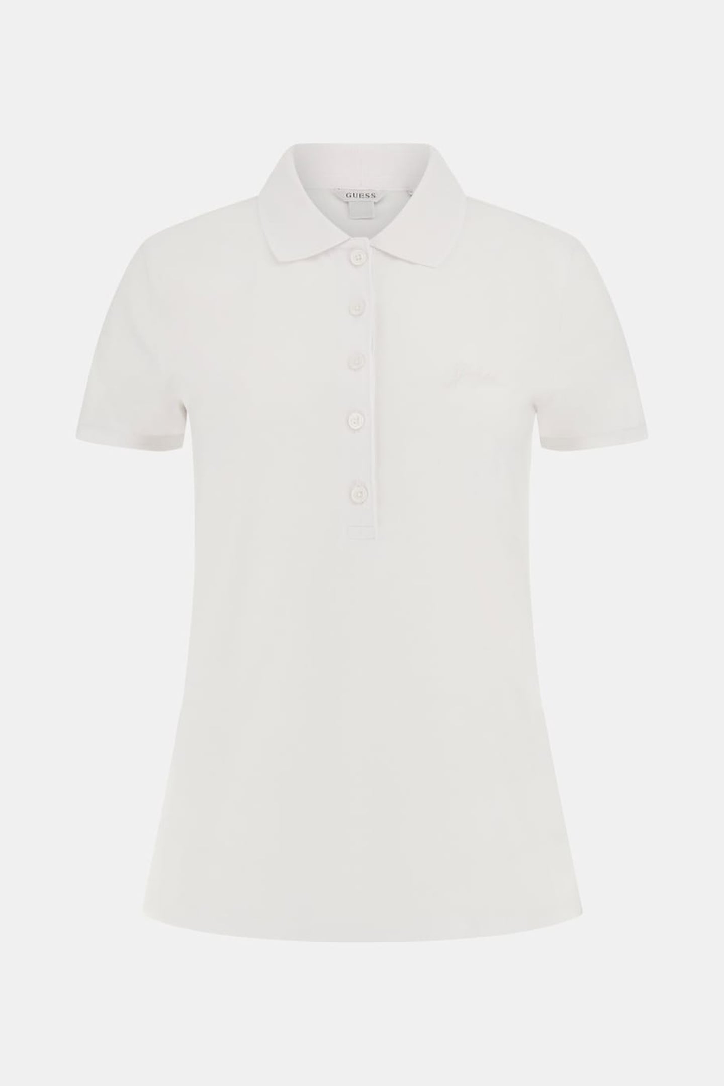 GUESS ECO SS SCRIPT LOGO LIZA PURE WHITE 5