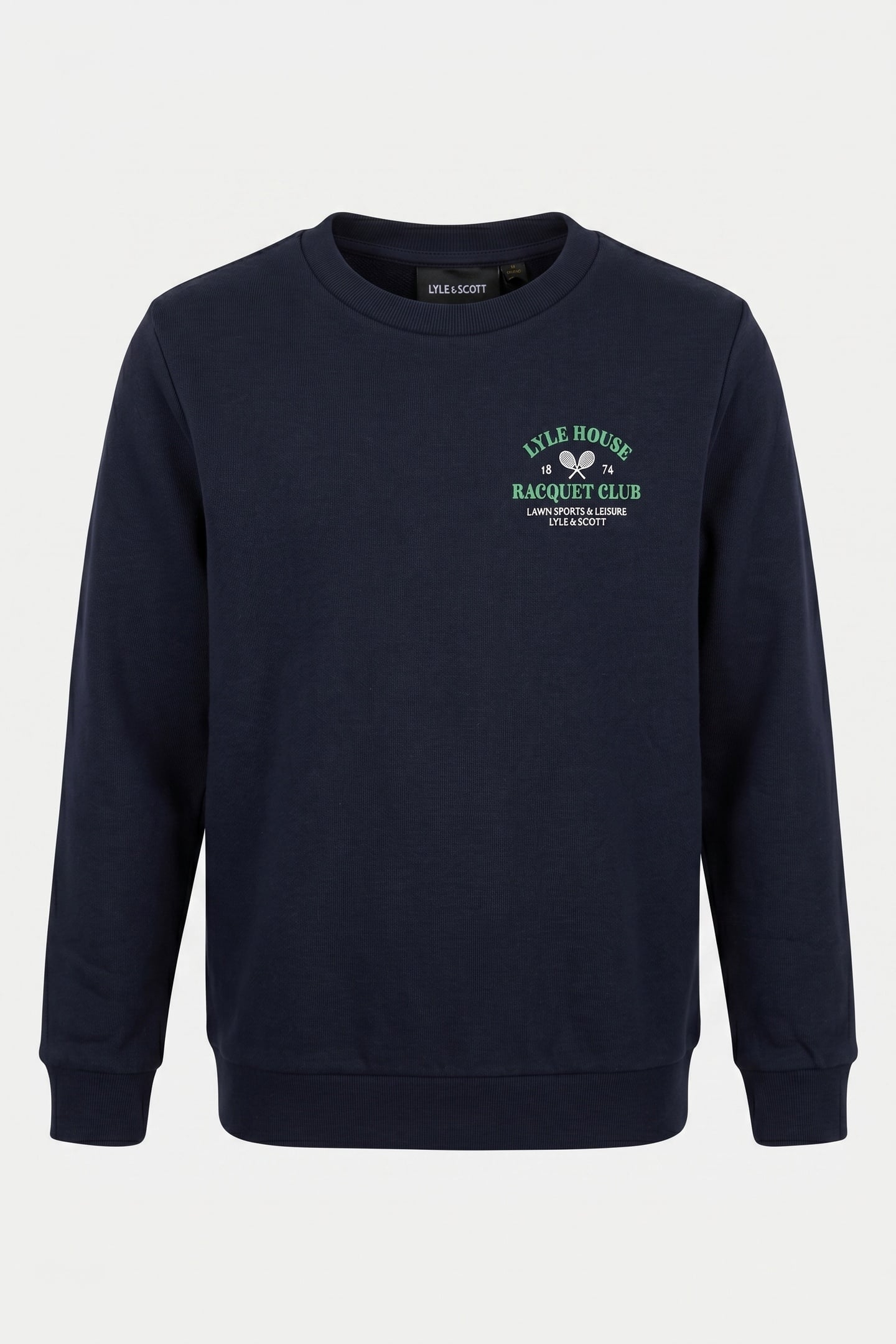 RACQUET CLUB GRAPHIC SWEATSHIRT DARK NAVY 1