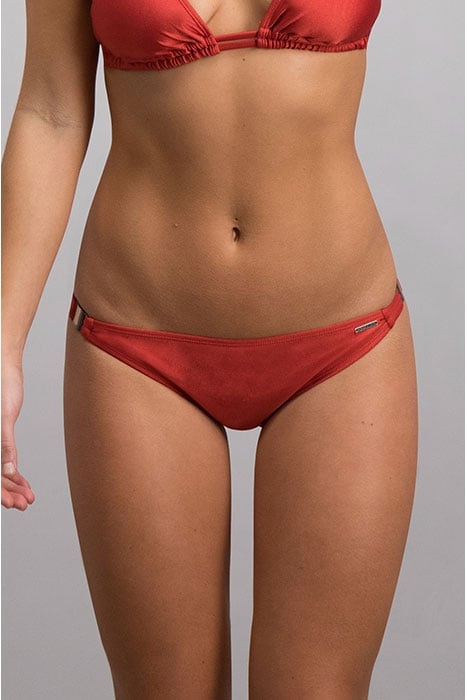 LADIES LOW WAIST BRIEF CASTAWAY RUST 2