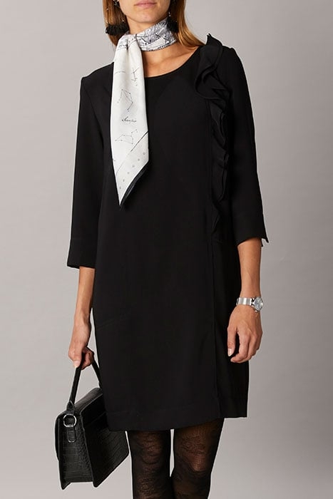 DRESS VOLANT DETAIL BLACK 6