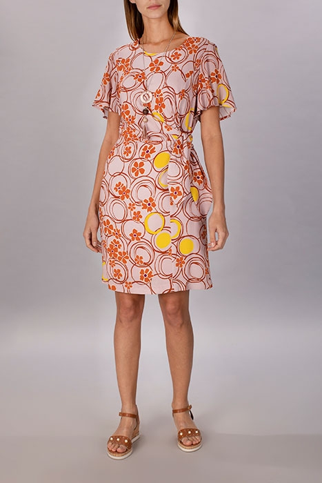 DRESS WITH KNOT ON THE SIDE MULTI 5