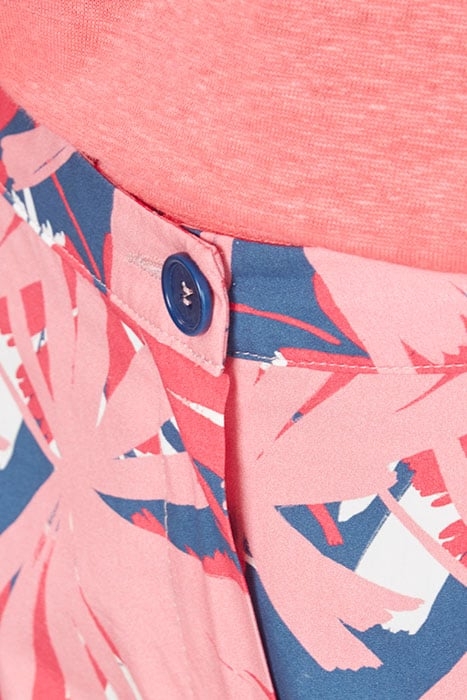 WIDE COTTON PANTS PINK 6