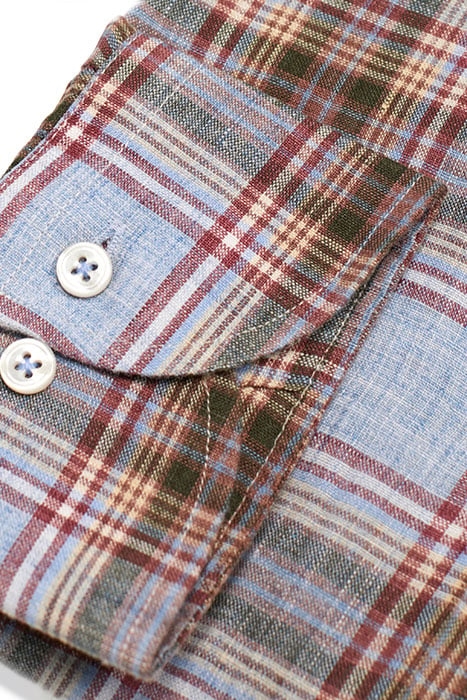 SLIM FIT NAPOLI SHIRT R BLUE 2