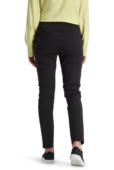COTTON STRETCH TROUSER BLACK 2