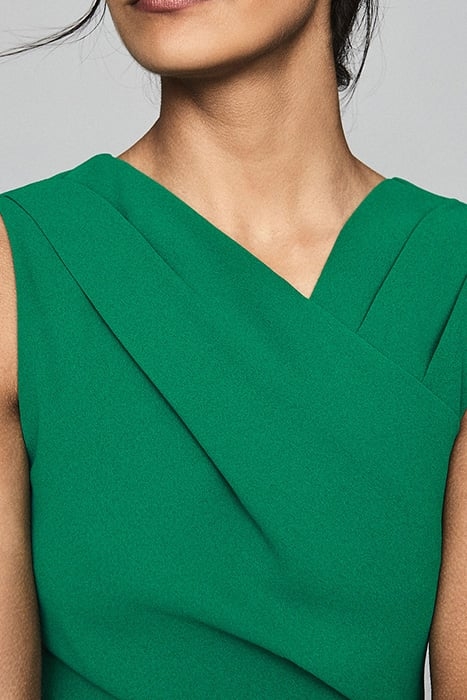 MARLING-WRAP FRONT MIDI D GREEN BOTTLE GREEN 6
