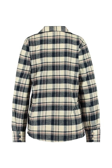 LABELLO PJ SHIRT NAVY/ECRU 2