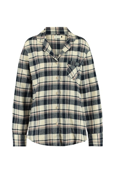 LABELLO PJ SHIRT NAVY/ECRU 1