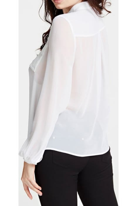 AARON BLOUSE RO TRUE WHITE A000 2