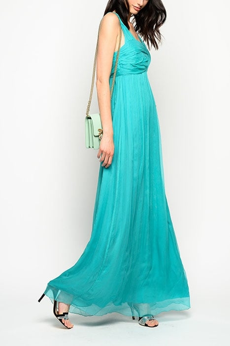 CHARLOTTE 1 ABITO CREPONNE DI LIGHT BLUE 2