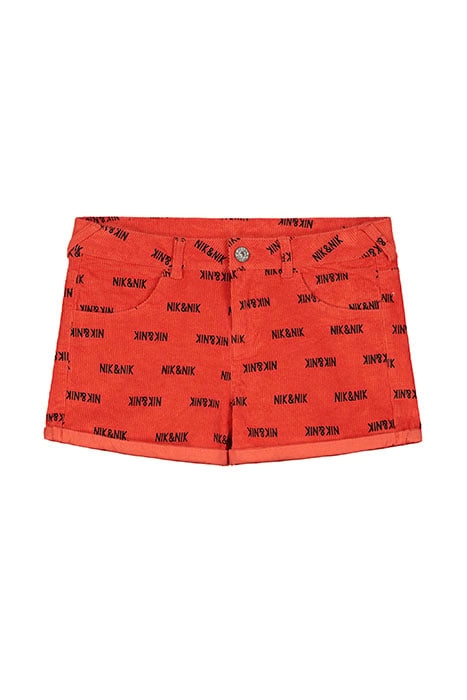 CORI SHORTS CORAL RED 1