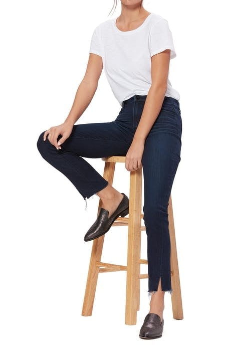 HOXTON SLIM TWST SEAM RAW HEM JORAH 5