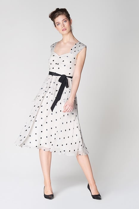 LOTTIE MIDI DRESS MULTICOLOR 1