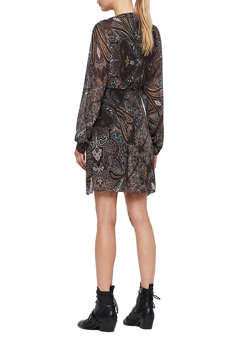 NICHOLA SCARF DRESS PURPLE 5