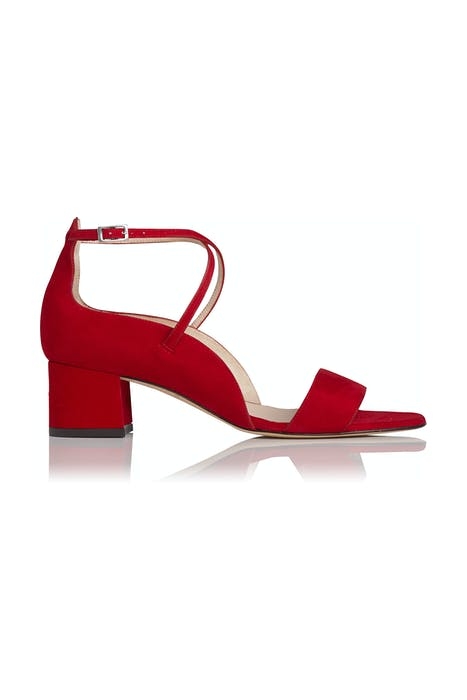 DINA SANDAL RED-ROCA RED 1