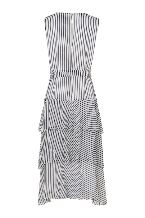 NESTA MIDI DRESS BLUE/CREAM 3