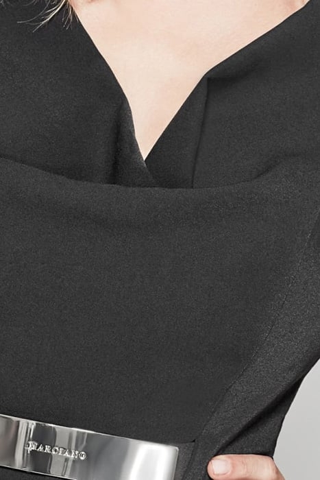 SLEEVELESS DRAPY OVE JET BLACK 6