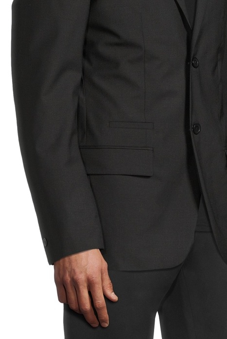 M. RICK WOOL JACKET BLACK 4