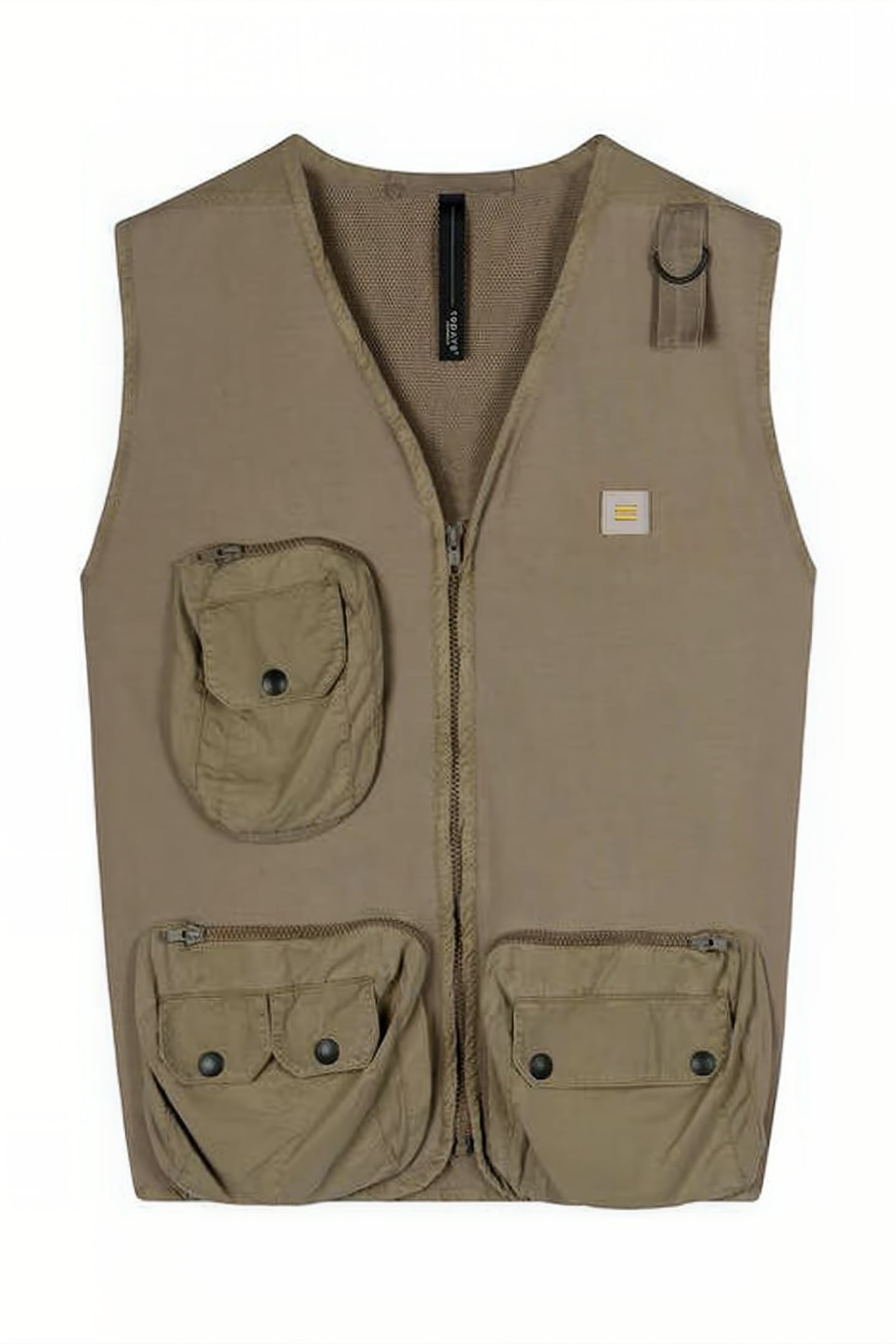 UTILITY VEST DARK SAFARI 1