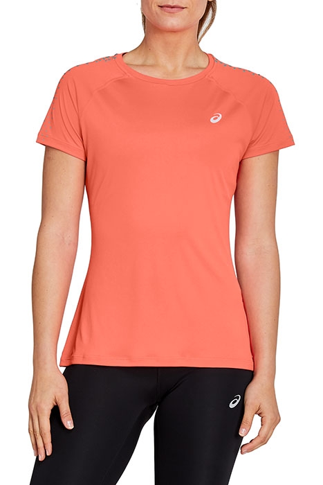 STRIPE SS TOP SUN CORAL/SILVER 1