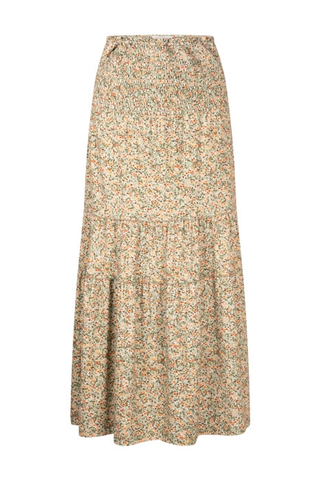 SKIRT MAXI PETITE FLEUR PRINT PRINT GREENS 1