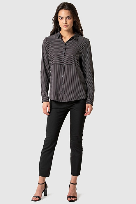 TEGAN MIXED STRIPE SHIRT STRIPE 5