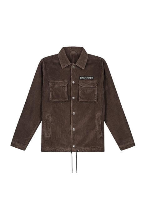 BROWN CORDUROY CARGO JACKET 5