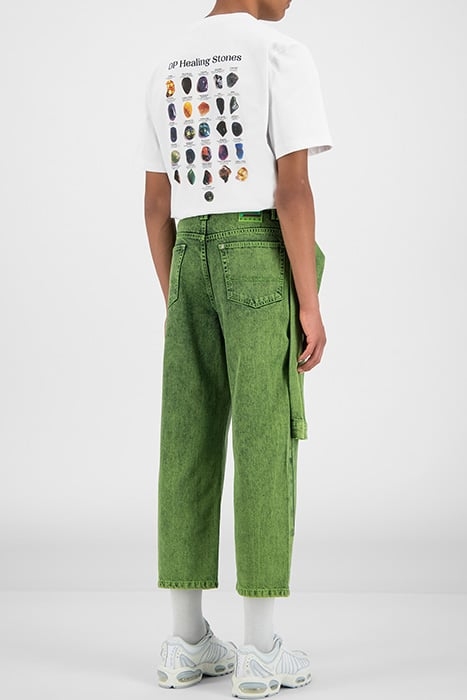 GREEN DENIM HOSNI PANTS 2