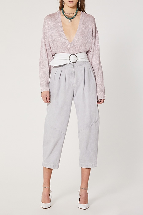 NANGA SWEATER PINK SILVER 1