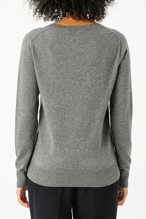 BASIC V-NECK SWEAT LS 2
