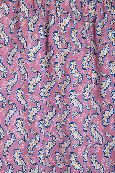 MIA LINEN MIDI SKIRT PINK 3