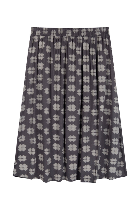 AMELIA ECO VERO JERSEY SKIRT GREY 6