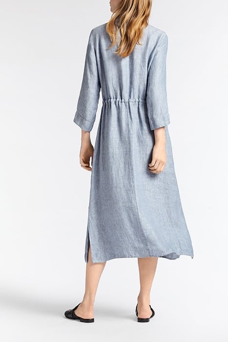 DRESS WOVEN LONG CLOUD MELANGE 3