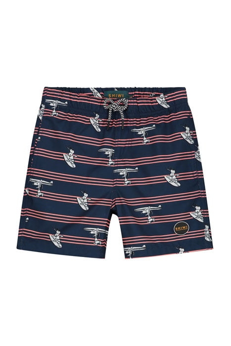 BOYS SWIMSHORT SNOOPY SURFER DUDE DARK NAVY 1