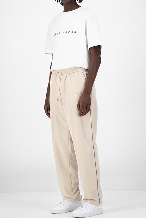 BEIGE ETRACK PANTS 4