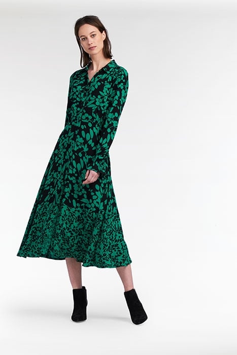 DRESS WOVEN LONG APPLE 2