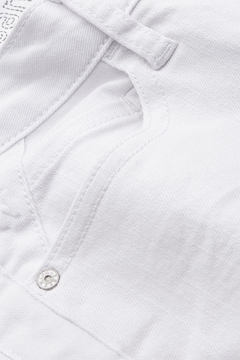 TROUSERS CASUAL LONG PURE WHITE 2