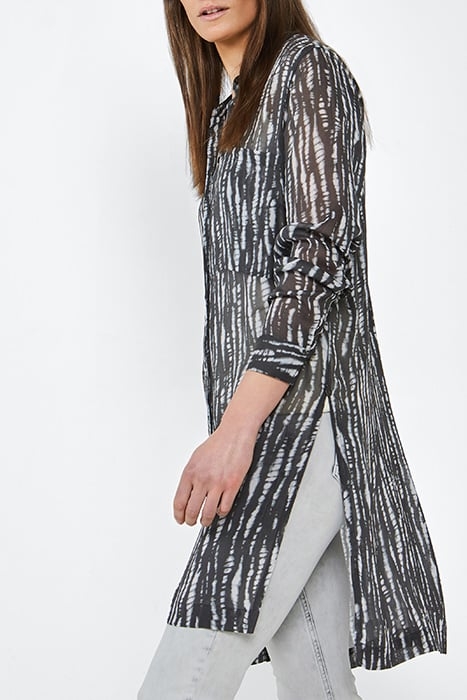 BLOUSE WOVEN LONG SLEEVES ANTHRA 3